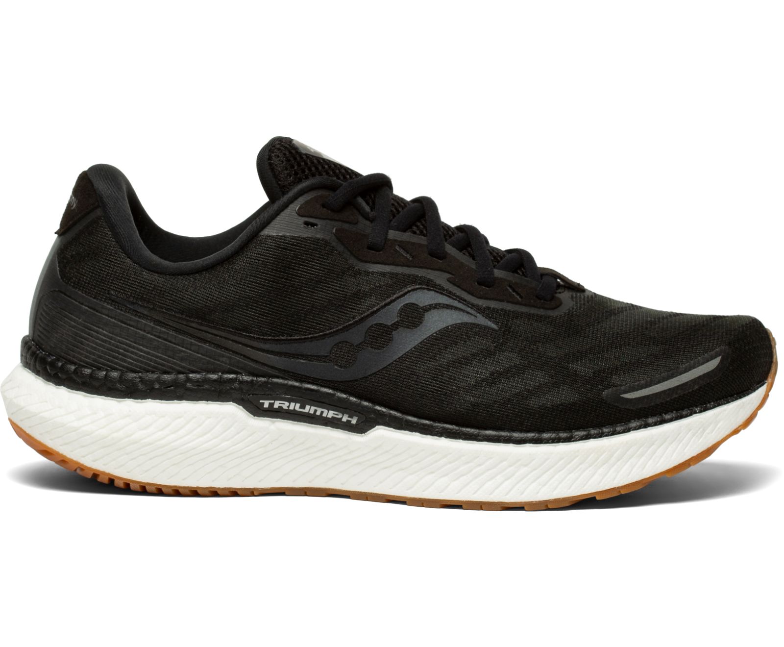 Men\'s Saucony Triumph 19 Running Shoes Black | Singapore 564KORI